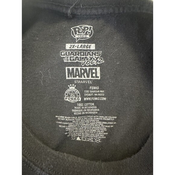 Guardians Of The Galaxy Starlord Funko TShirt Men's 2XL Disney Marvel Black - Picture 3 of 5